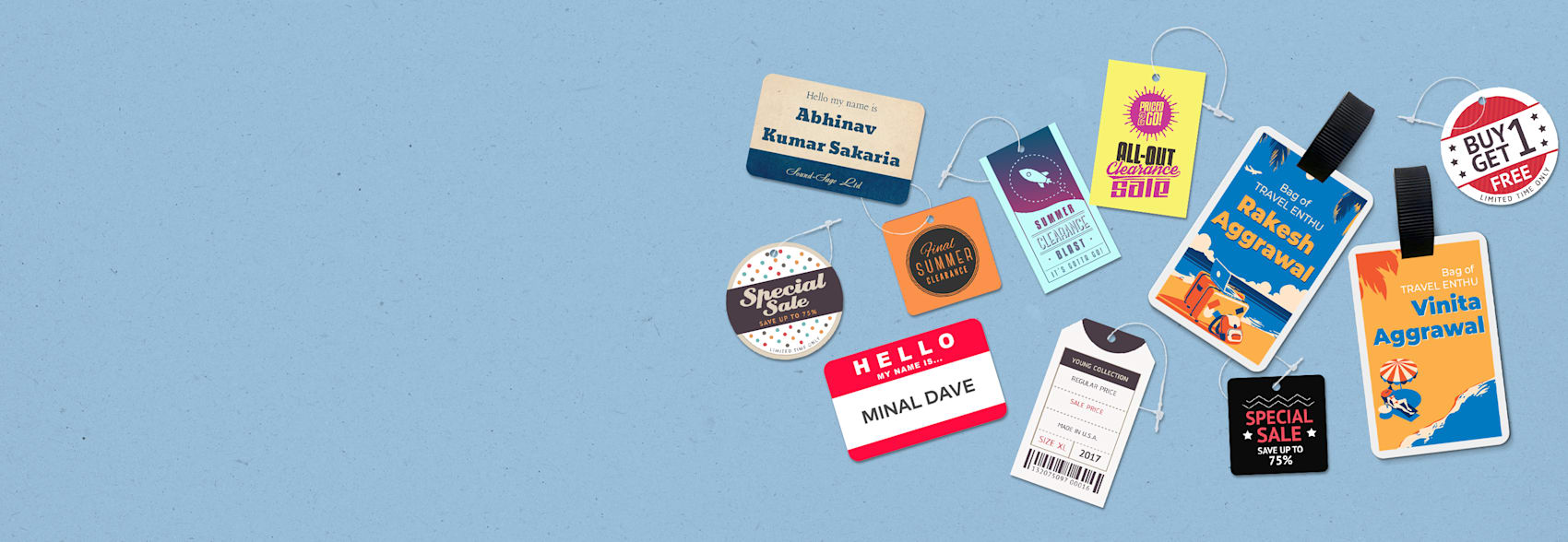 Custom Tag Printing Print Tags Online VistaPrint